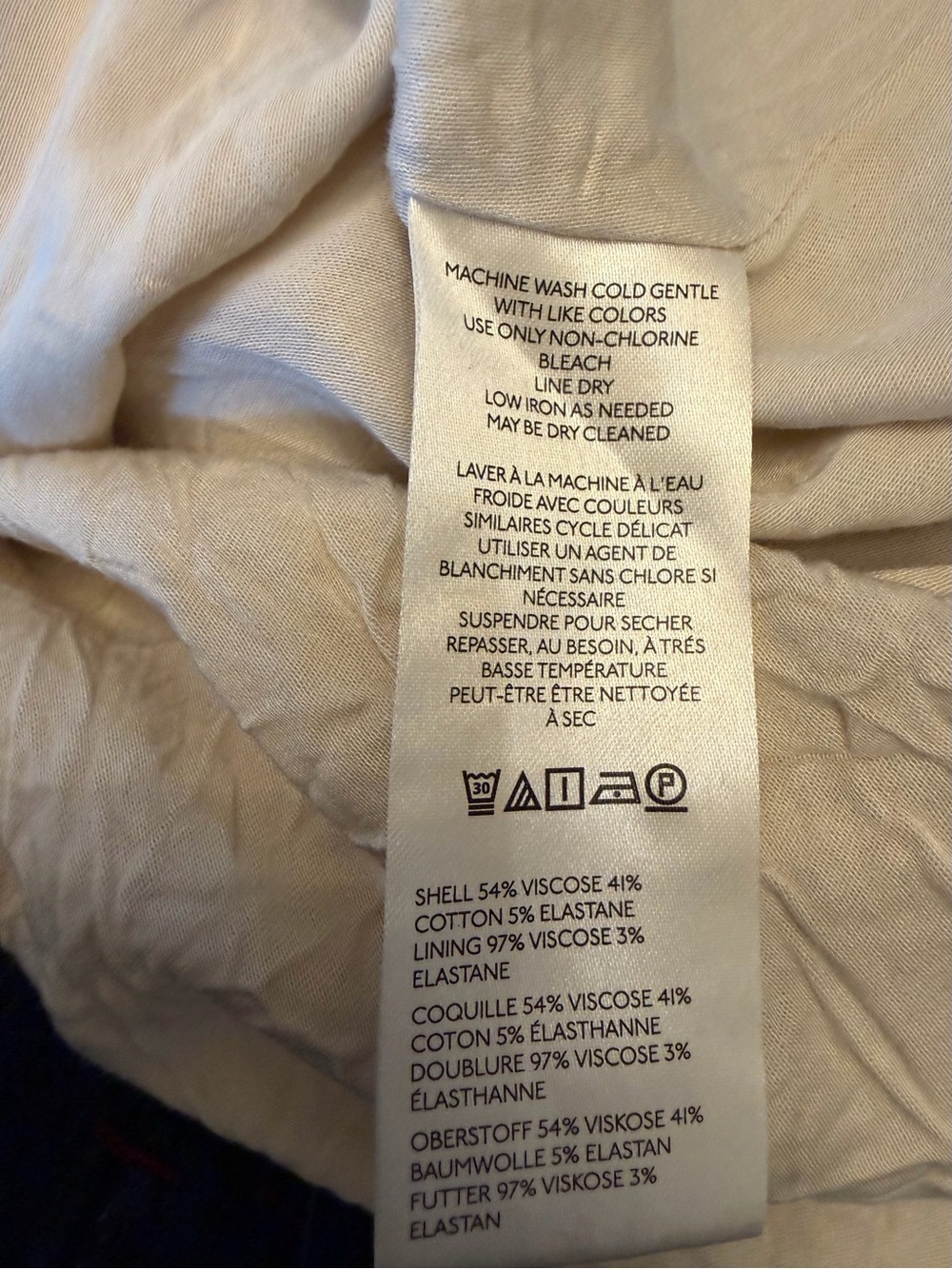 Maeve x Dylan Mierzwinski Colette Dress, Size Small, Tan with Orange Print - Picture 11 of 13